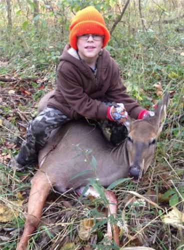 Braggin' Board Photo: Evan's first deer