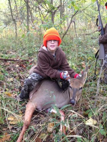 Braggin' Board Photo: Evan's First Deer