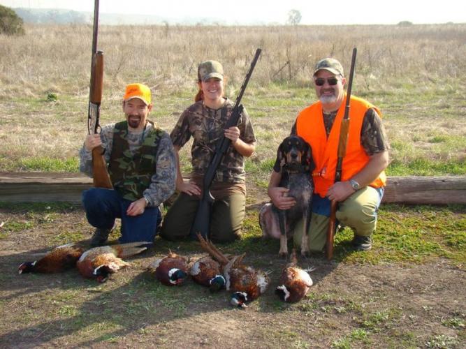 Braggin' Board Photo: Bluetick Pheasant Hunter
