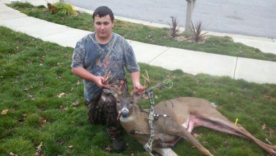 Braggin' Board Photo: Son's First Deer With Bow