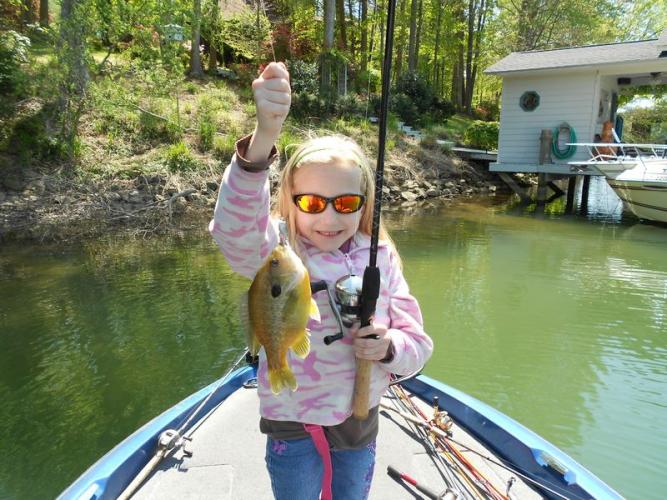 Braggin' Board Photo: Amanda's Bluegill!