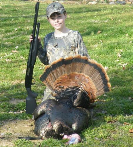 Braggin' Board Photo: My 11 yr old son's first turkey 4/6/2013