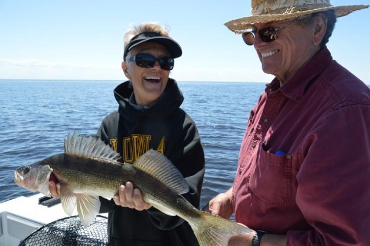 Braggin' Board Photo: Nice Walleye on Lake Of The Woods