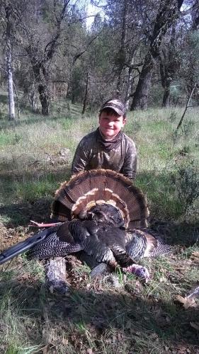 Braggin' Board Photo: 8 year olds first turkey