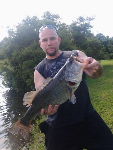 Braggin' Board Photo: Caught this bass on a spinnerbait