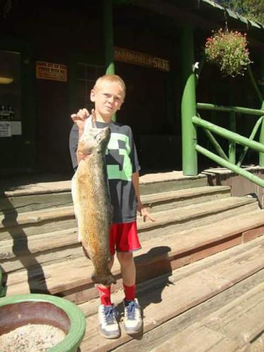 Braggin' Board Photo: Isaiah's 32"-10 pound trout
