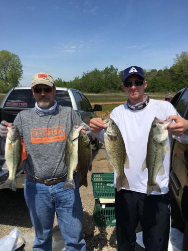 Braggin' Board Photo: We're in Bass Fishing Heaven