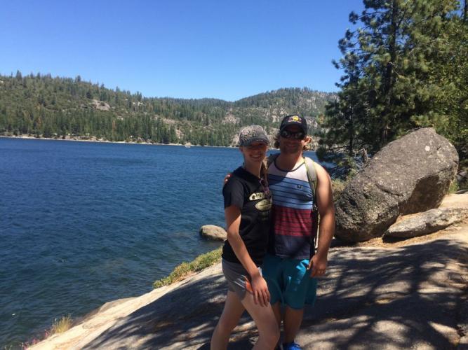 Braggin' Board Photo: Hiking in Pinecrest  California