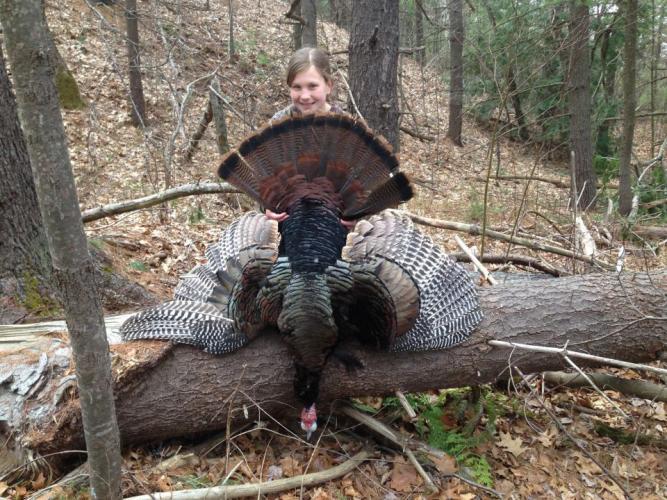 Braggin' Board Photo: Daughters First Turkey 2015