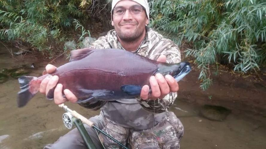 Braggin' Board Photo: Nice Kokane Salmon