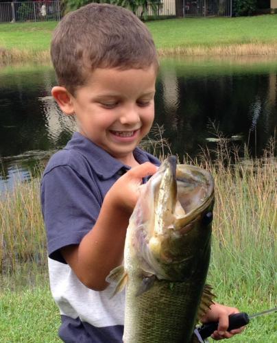 Braggin' Board Photo: MICHAEL LANDS ANOTHER LUNKER!