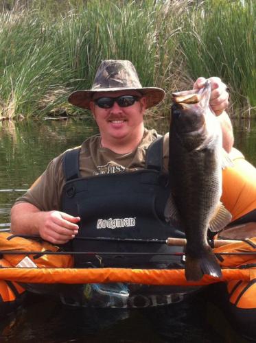 Braggin' Board Photo: Float Tubing for Bass