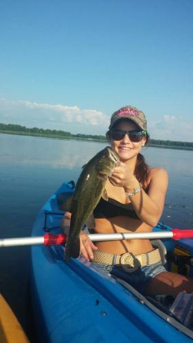 Braggin' Board Photo: Kayak Bass fishing