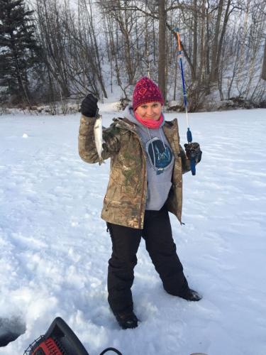 Braggin' Board Photo: Ice Fishing