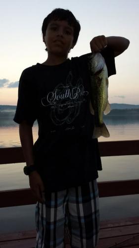 Braggin' Board Photo: My Son Mike's Bass