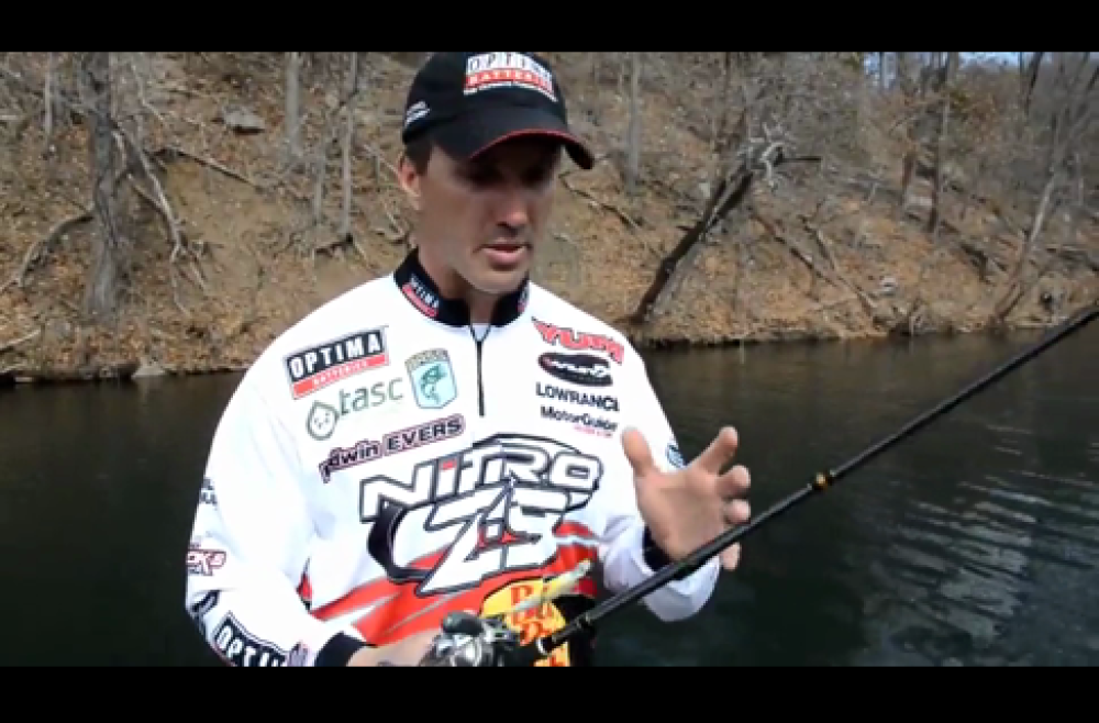 Edwin Evers Gives Tips on Jerkbait Rods