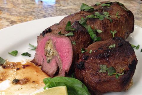 Stuffed Venison Backstrap