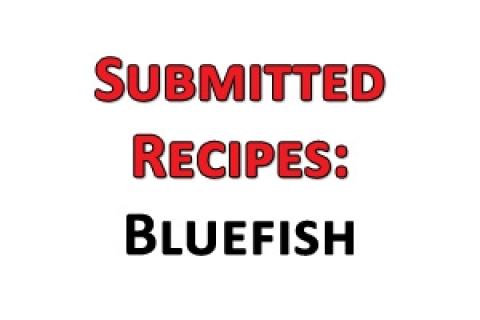 News & Tips: Submitted Recipes: Bluefish