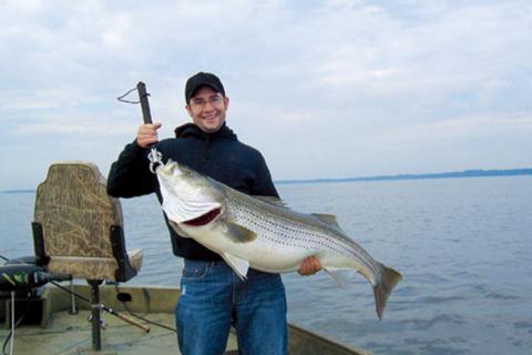 News & Tips: Fishing Tactics for Winter Freshwater Stripers: Plus Lure Choices...