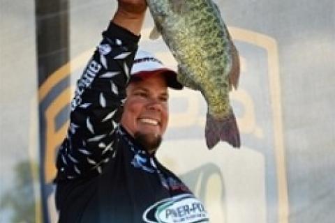 Chris Lane with a St Clair Smallie by Chris Lane with a St Clair Smallie...