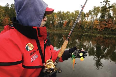 Fishing Timber for Tennessee Muskies