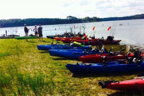 Kayak Tournament Bass Fishing is Growing