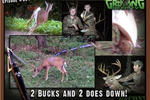 News & Tips: Amazing Whitetail Bow Hunts: Doubling Up On Bucks & Does...