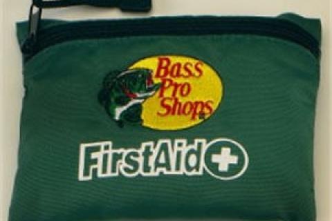 Pack First Aid Items for Fishing Hunting Camping Trips Bass