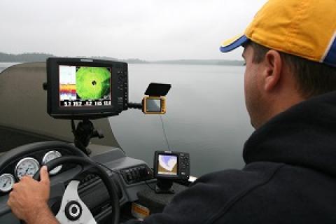 Armed with an array of electronics, many anglers today find their best ice fishing spots well before lakes freeze over by Armed with an array of electronics, many anglers today find their best ice fis...