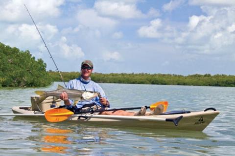 Kayak Fishing in Saltwater (video)