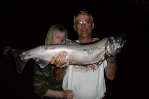 Great Lakes King Salmon Hook and Cook