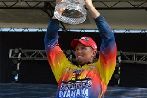 Combs Hoists His Third TTBC Trophy by Combs Hoists His Third TTBC Trophy...