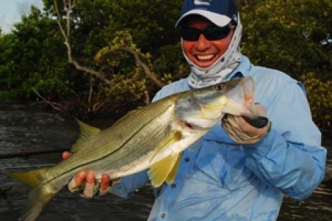 More practice and my first Crappie on a fly. : r/flyfishing