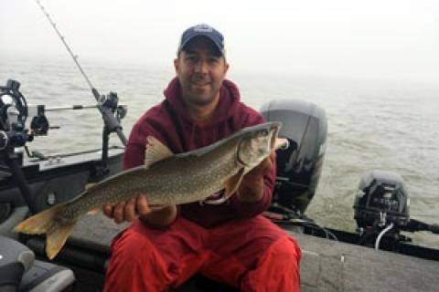 News & Tips: A Simple Way to Target Lake Trout Without a Downrigger...