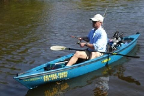 News & Tips: Kayak Fishing at Grande Tours
