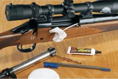 Rifle & firearm cleaning supplies