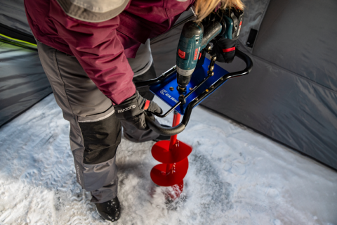 Essential ice fishing gear, fishing gear