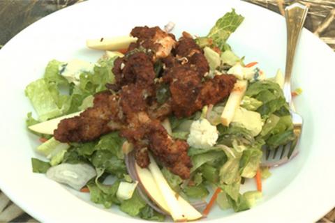 Wild turkey salad