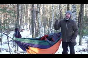 1Source Video: Winter Hammocking in Really Cold Weather