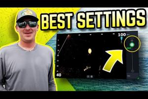 Best Settings for Forward Facing Sonar! | Dustin Connell 