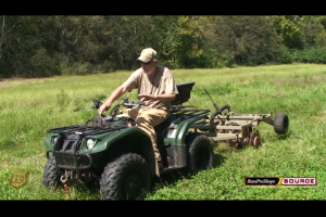 1Source Video: Semi - Permanent Food Plots using an ATV break the soil 2 of 5