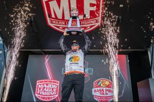 Chris Lane, Johnny Morris Signature Rods and Reels and Nitro ride to Victory at Stage 1 of the MLF Bass Pro Tour 