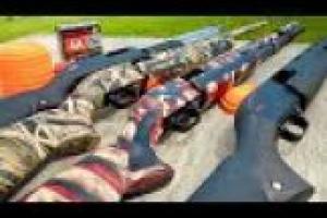 1Source Video: Gould Brothers Tricks: Pump-Action Shotgun | Combo Shots