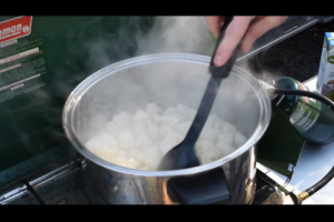 1Source Video: Easy Campsite Chicken & Dumplings