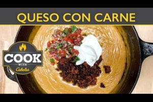 Queso Con Carne Cheese Dip Recipe