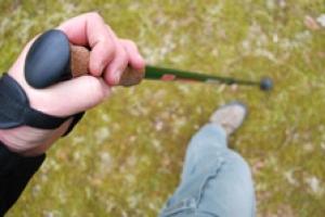 News & Tips: Use a Trekking Pole for Support