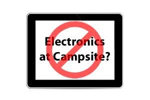 News & Tips: Electronics at Camp?