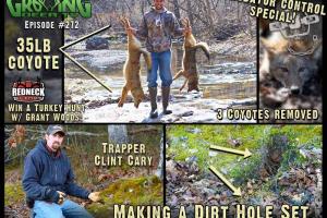 News & Tips: How To Make A Dirt Hole Set: Trapping Coyotes (video)...