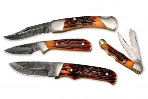 A selection of hunting knives
