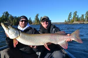 Braggin' Board Photo: Giant Muskie out of Andy Myers Lodge